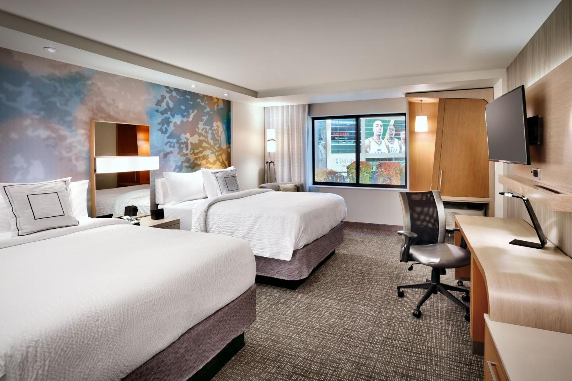Courtyard By Marriott Salt Lake City Downtown Eksteriør billede